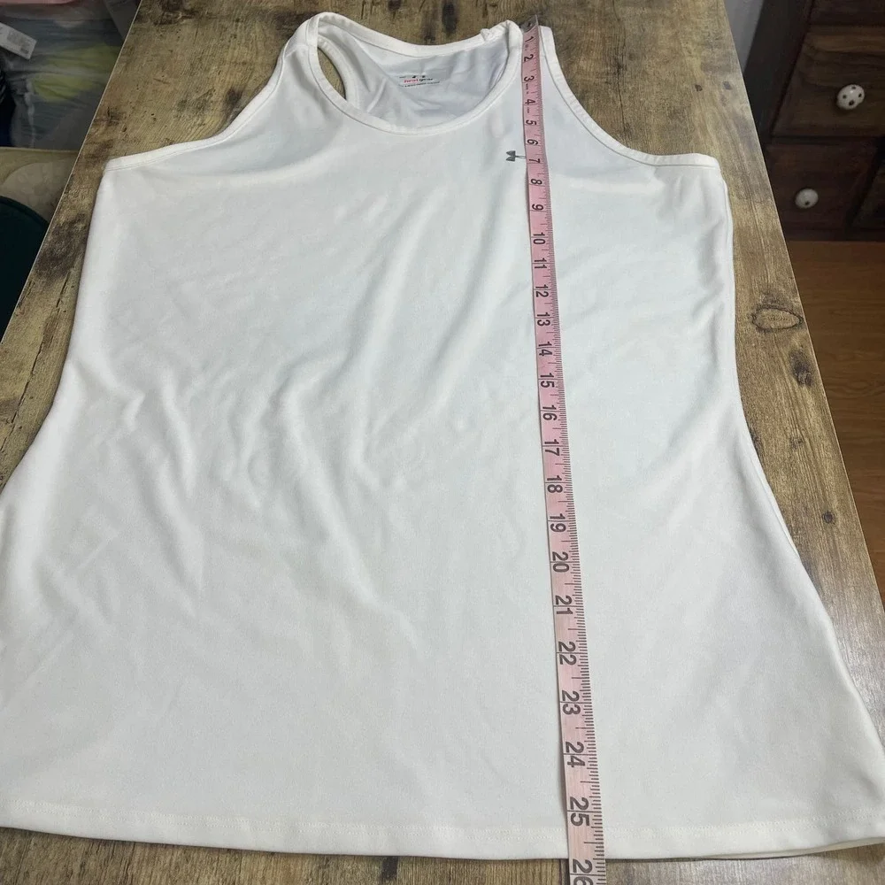 UNDER ARMOUR Heatgear Black and white Racerback Tank top Bundle - Picture 12 of 14